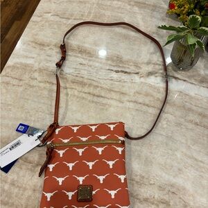 NWT Texas Longhorn Dooney & Burke Bag